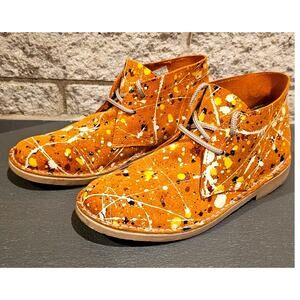 Mogambo Boots Handmade (Spain) Leather Desert Safari Chukka Sz 6.5 US NEW